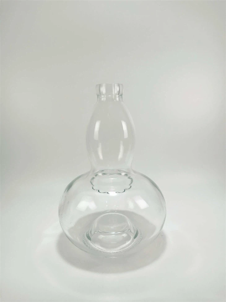 750ml Glass Bottles Gourd Shape
