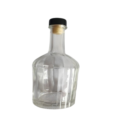 Glass Wine Bottle With Lid