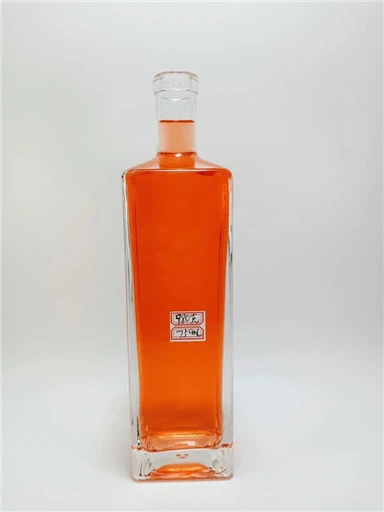 750ml Clear Glass Brandy Bottle